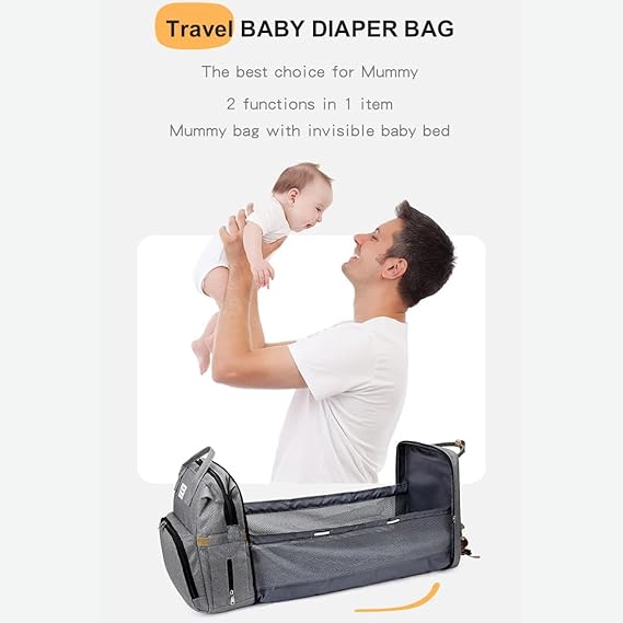 3 in 1 Diaper Bag Backpack