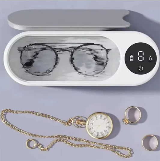 Portable glasses cleaning machine