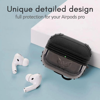 Metallic case for airpods